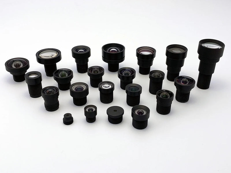 Commonlands no distortion and low distortion M12 lenses for machine vision cameras