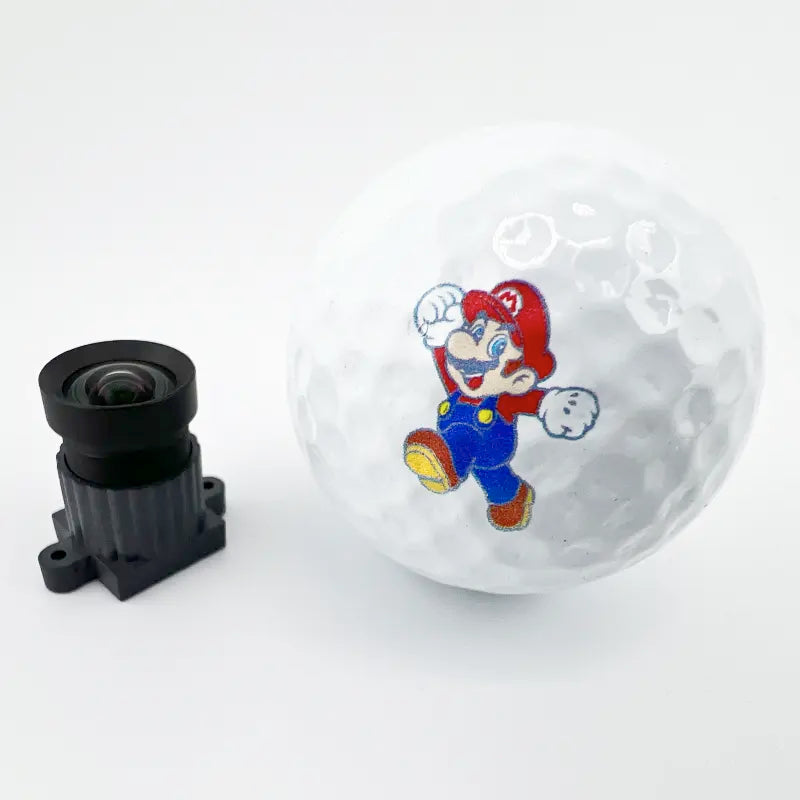 歪みのない4.4mm M12レンズ