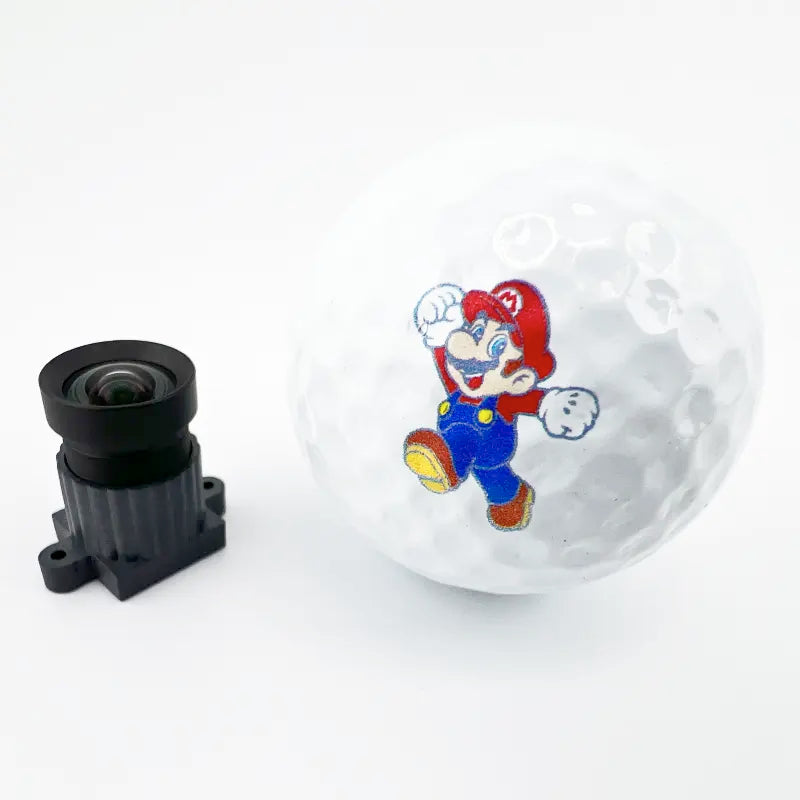 歪みのない4.4mm M12レンズ