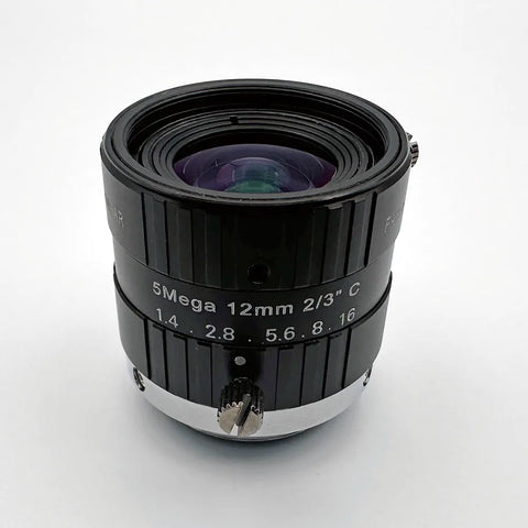 12mm C-Mount Lens 2/3" 5MP