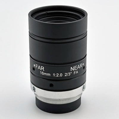 16mm C-Mount 렌즈 2/3" 12MP