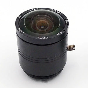 Wide-Angle 3.2mm CS Mount Lens