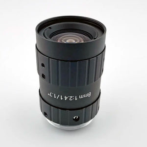 1/1.7インチセンサー用8mm Cマウントレンズ