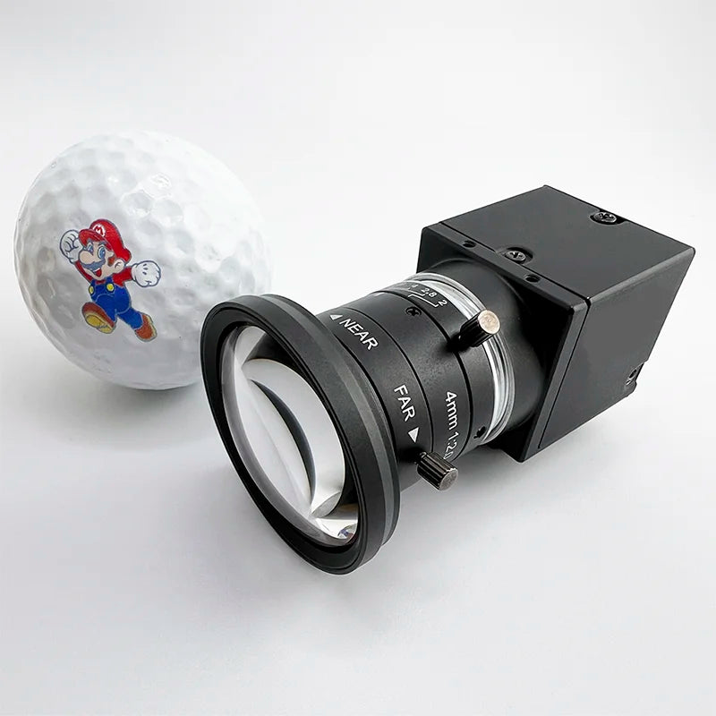 C-Mount Lens 4mm Adjustable Aperture