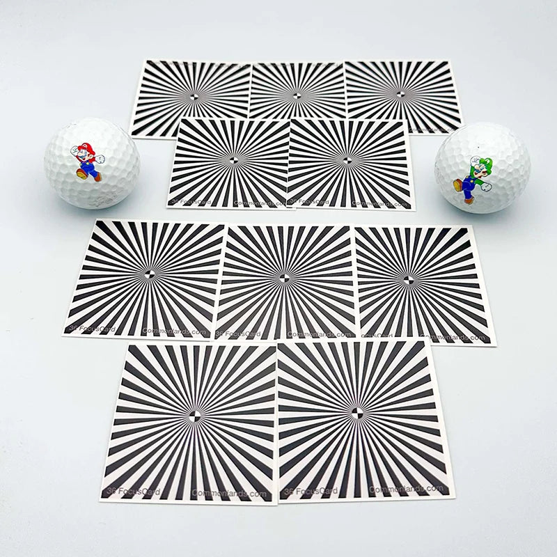 Use These Low Cost Camera Lens Focus Cards (set of 10)