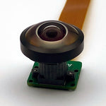 視野角230度の超広角魚眼レンズ