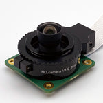 広角で歪みのない3.3mmのM12レンズ。