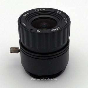 A 5mm CS Mount Lens for CS Mount CCTV Cameras and the Raspberry Pi High Quality