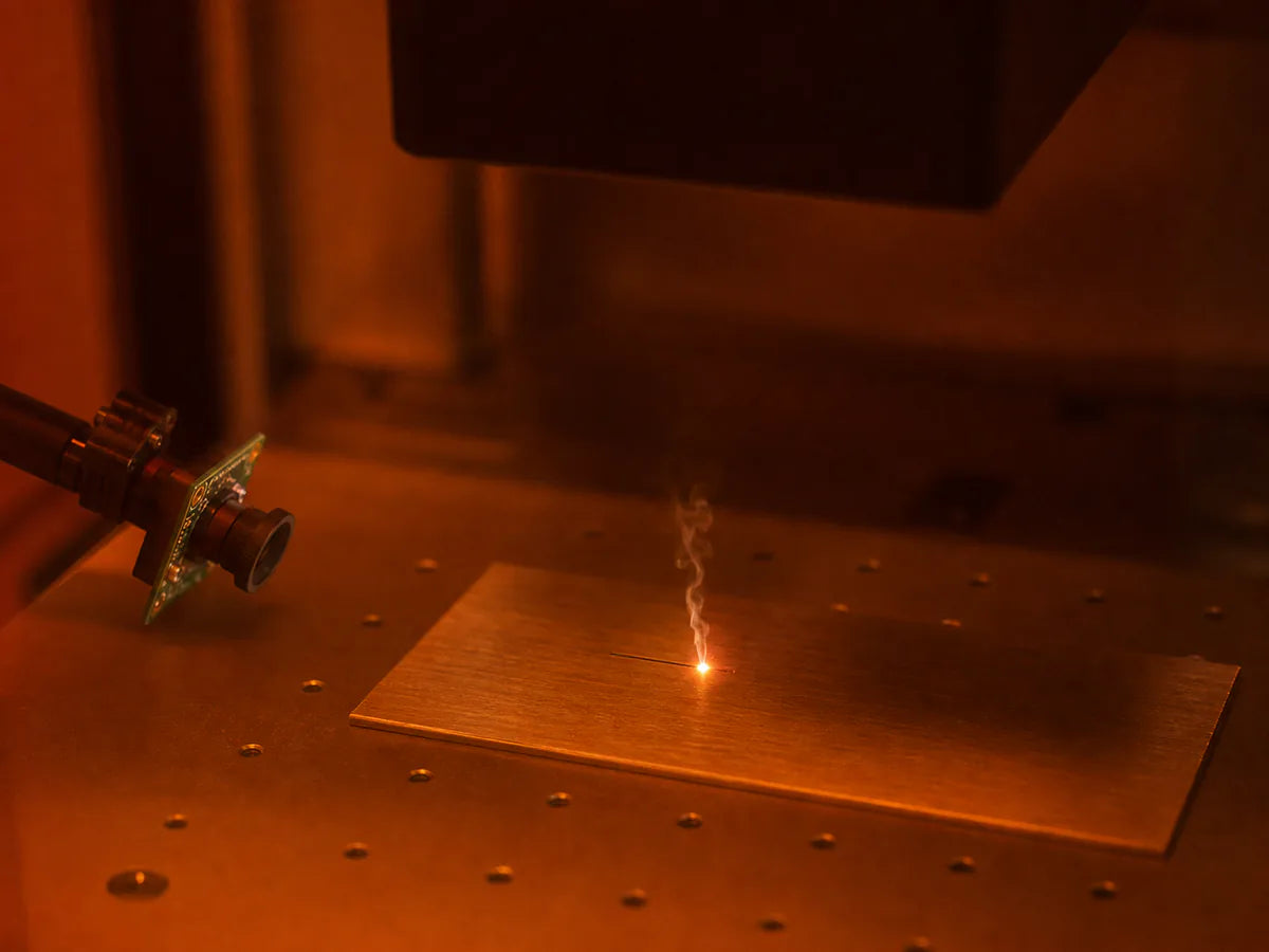 A flat-field f-theta scan lens with a rectangular flange and large flat front element