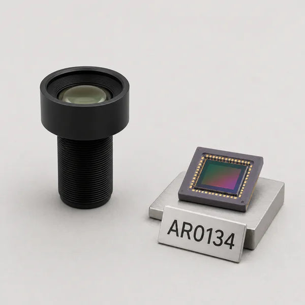 AR0134 image sensor with a recommended Commonlands lens and calculated field of view
