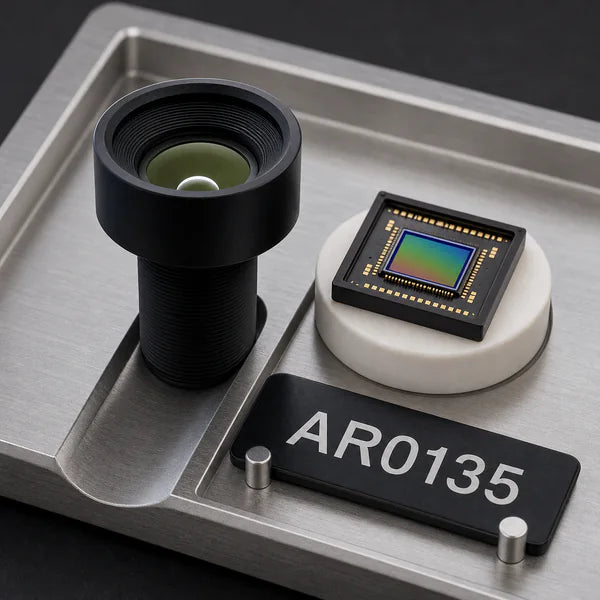 AR0135 image sensor with a recommended Commonlands lens and calculated field of view