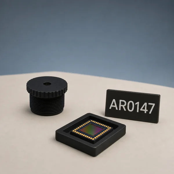 AR0147 image sensor with a recommended Commonlands lens and calculated field of view