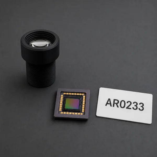 AR0233 image sensor with a recommended Commonlands lens and calculated field of view