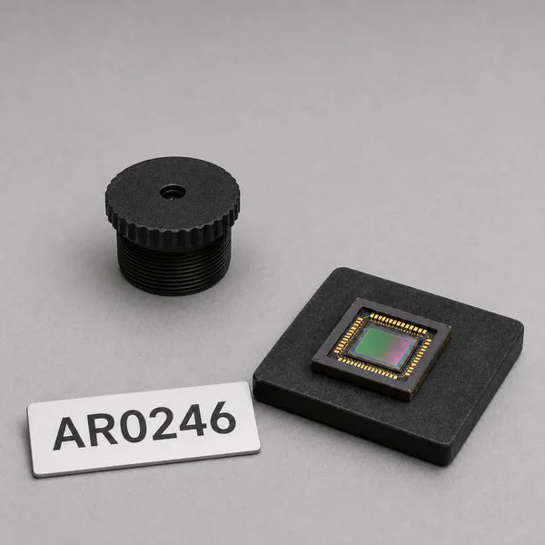 AR0246 image sensor with a recommended Commonlands lens and calculated field of view