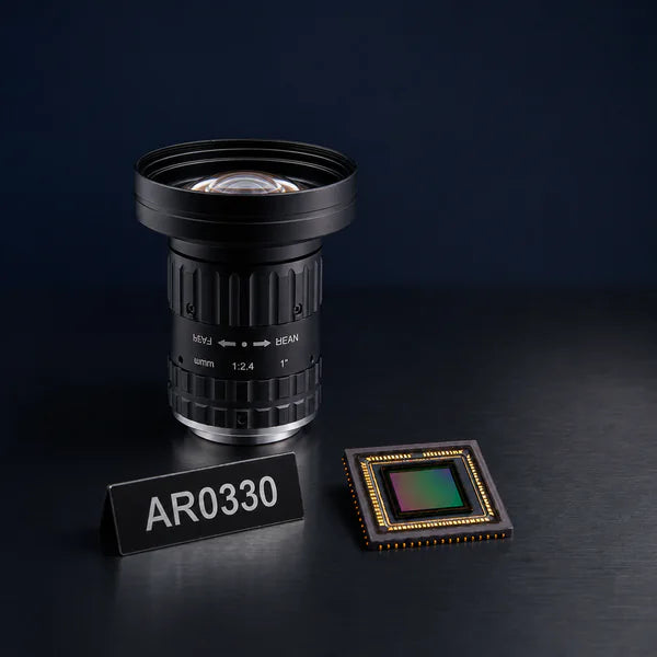AR0330 image sensor with a recommended Commonlands lens and calculated field of view
