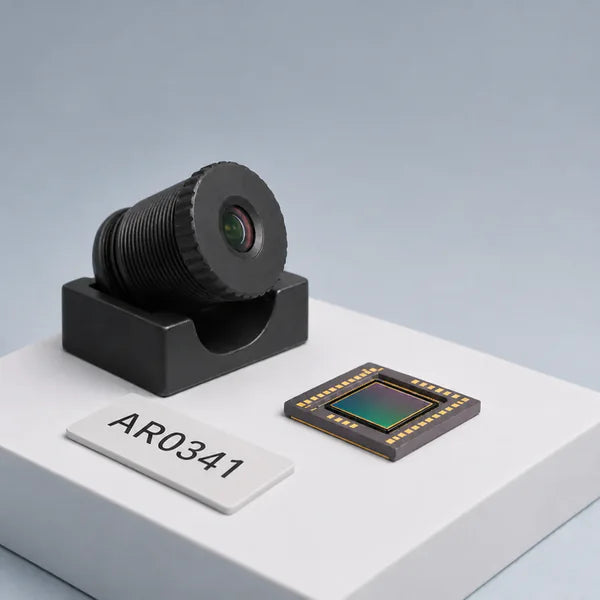 AR0341 image sensor with a recommended Commonlands lens and calculated field of view