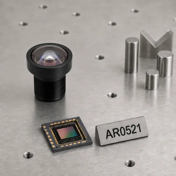 AR0521 image sensor with a recommended Commonlands lens and calculated field of view
