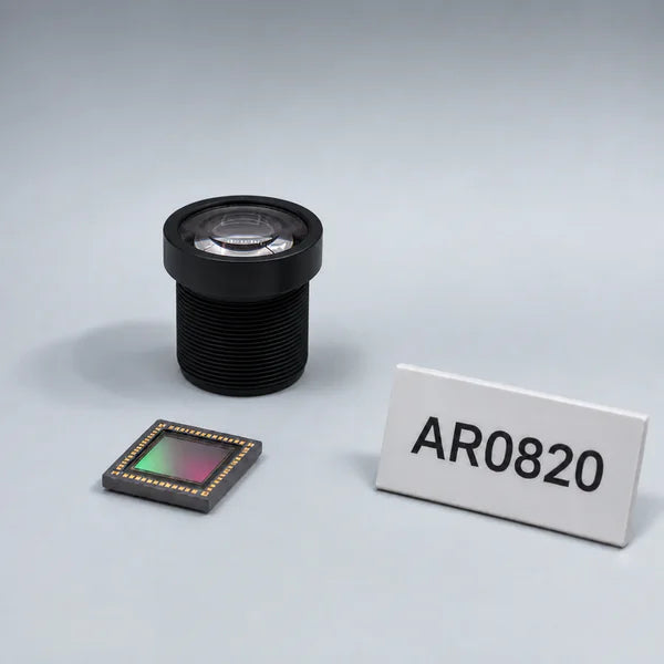 AR0820 image sensor with a recommended Commonlands lens and calculated field of view