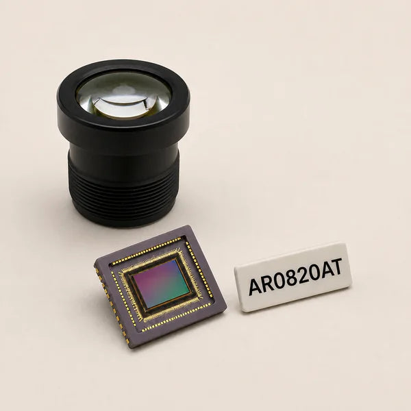 AR0820AT image sensor with a recommended Commonlands lens and calculated field of view