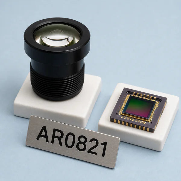 AR0821 image sensor with a recommended Commonlands lens and calculated field of view