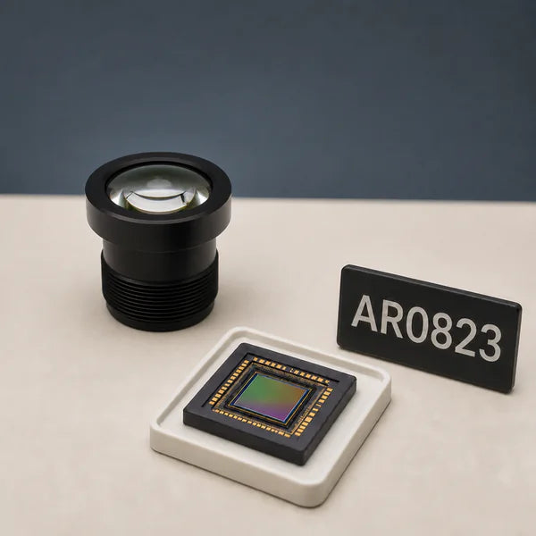 AR0823 image sensor with a recommended Commonlands lens and calculated field of view