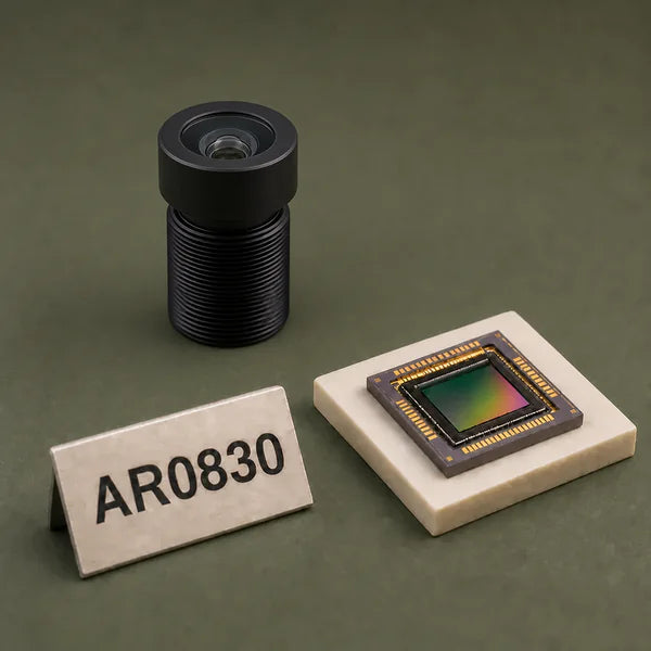 AR0830 image sensor with a recommended Commonlands lens and calculated field of view