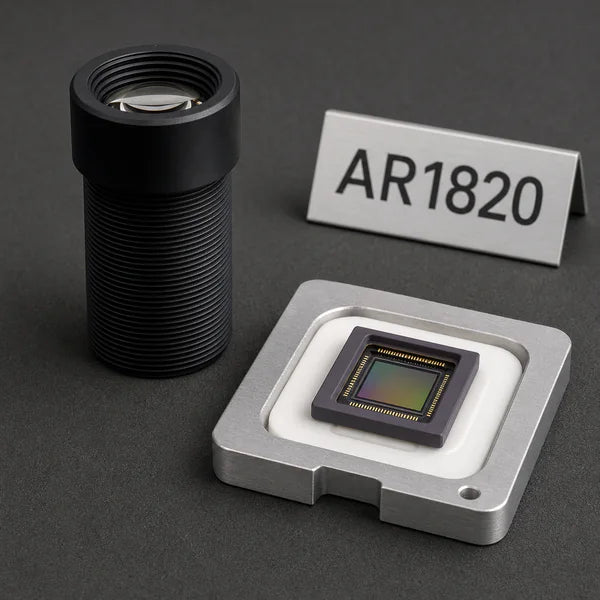 AR1820 image sensor with a recommended Commonlands lens and calculated field of view