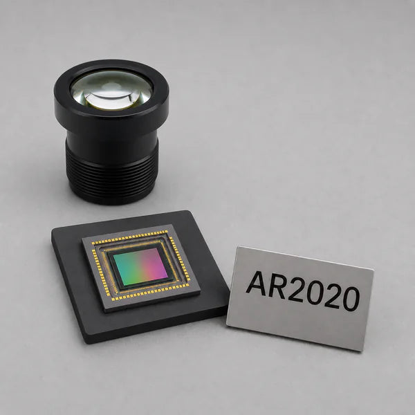AR2020 image sensor with a recommended Commonlands lens and calculated field of view
