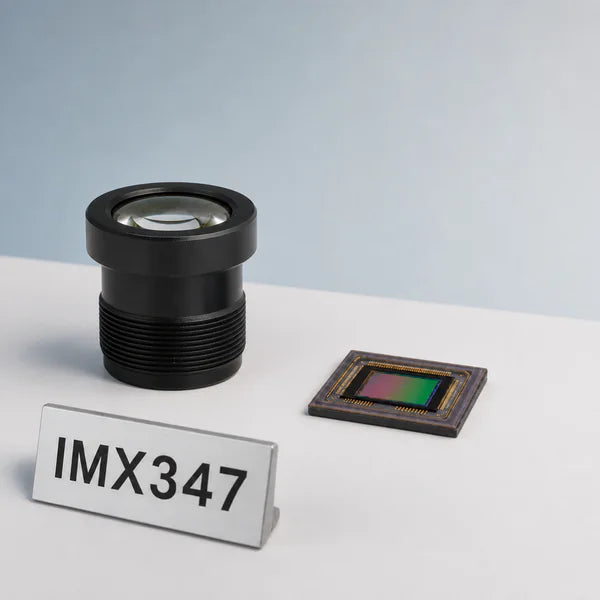 IMX347 image sensor with a recommended Commonlands lens and calculated field of view