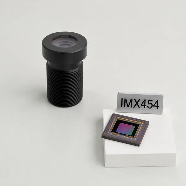 IMX454 image sensor with a recommended Commonlands lens and calculated field of view