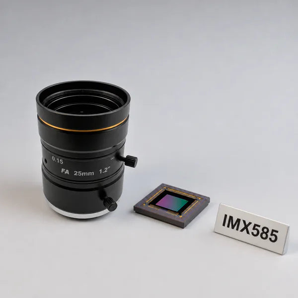 IMX585 image sensor with a recommended Commonlands lens and calculated field of view