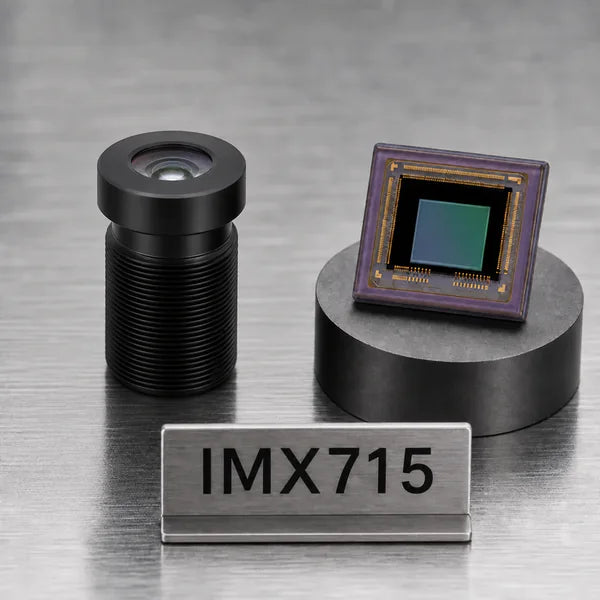 IMX715 image sensor with a recommended Commonlands lens and calculated field of view