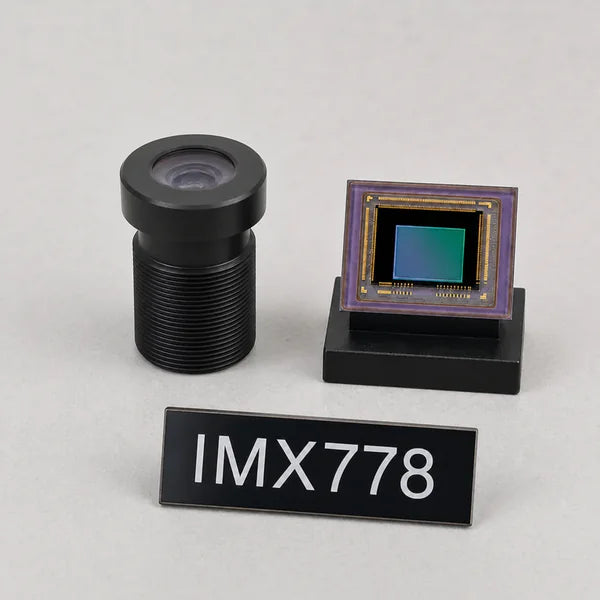 IMX778 image sensor with a recommended Commonlands lens and calculated field of view