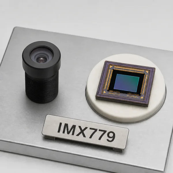 IMX779 image sensor with a recommended Commonlands lens and calculated field of view