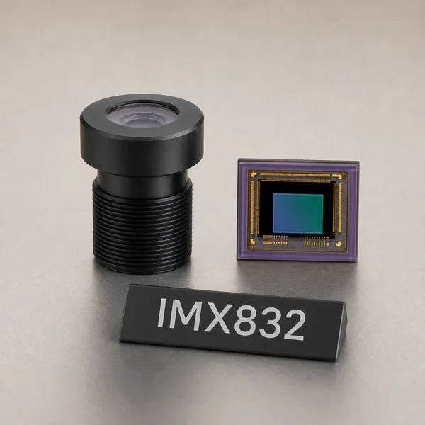 IMX832 image sensor with a recommended Commonlands lens and calculated field of view