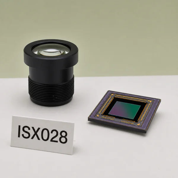 ISX028 image sensor with a recommended Commonlands lens and calculated field of view