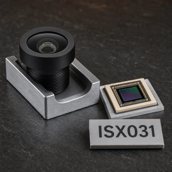 ISX031 image sensor with a recommended Commonlands lens and calculated field of view