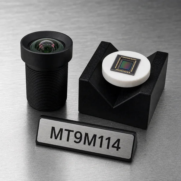 MT9M114 image sensor with a recommended Commonlands lens and calculated field of view