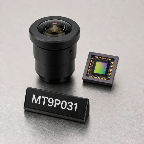 MT9P031 image sensor with a recommended Commonlands lens and calculated field of view