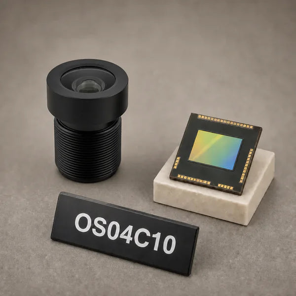 OS04C10 image sensor with a recommended Commonlands lens and calculated field of view