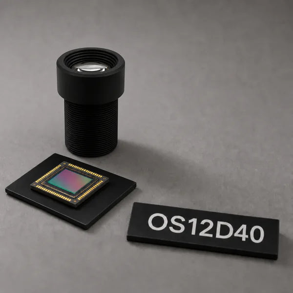 OS12D40 image sensor with a recommended Commonlands lens and calculated field of view