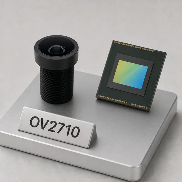 OV2710 image sensor with a recommended Commonlands lens and calculated field of view