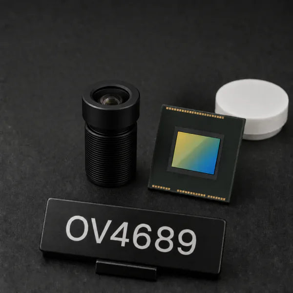 OV4689 image sensor with a recommended Commonlands lens and calculated field of view