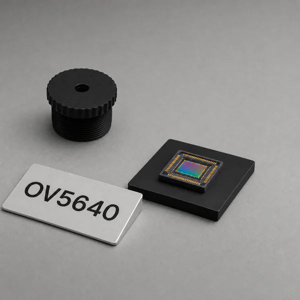 OV5640 image sensor with a recommended Commonlands lens and calculated field of view