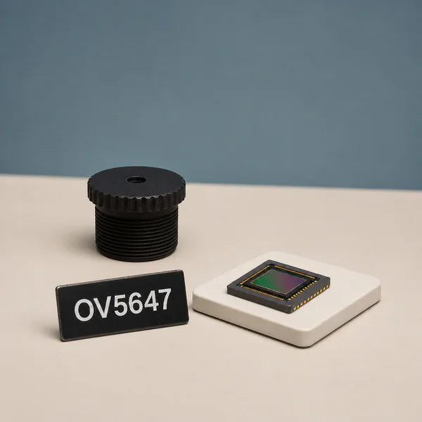 OV5647 image sensor with a recommended Commonlands lens and calculated field of view