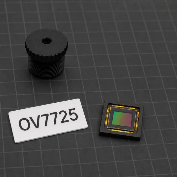 OV7725 image sensor with a recommended Commonlands lens and calculated field of view