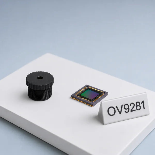 OV9281 image sensor with a recommended Commonlands lens and calculated field of view