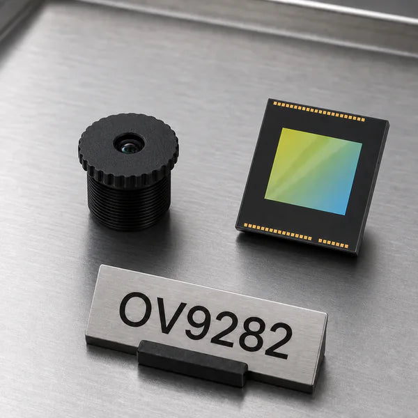 OV9282 image sensor with a recommended Commonlands lens and calculated field of view