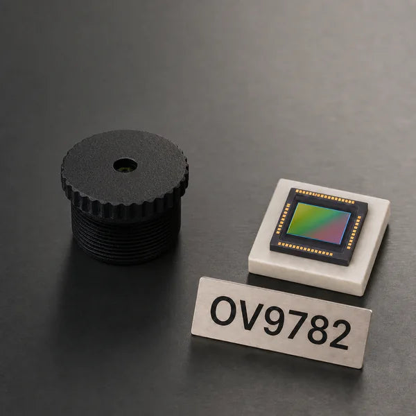 OV9782 image sensor with a recommended Commonlands lens and calculated field of view
