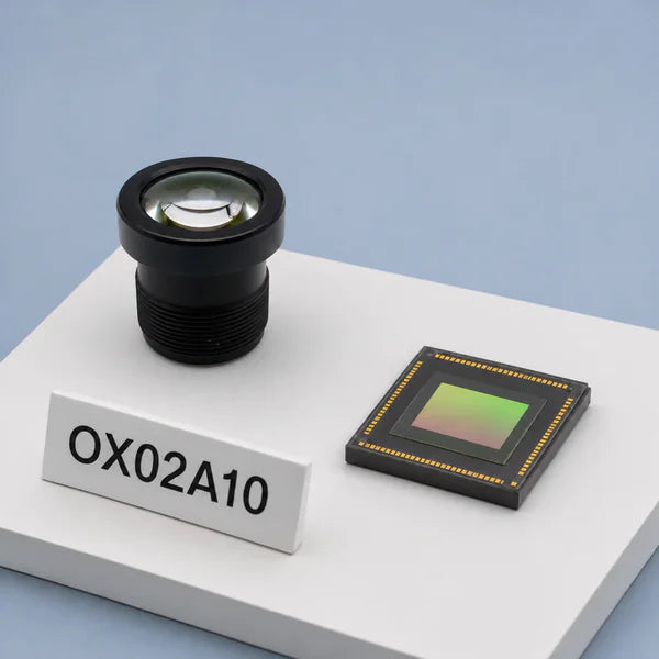 OX02A10 image sensor with a recommended Commonlands lens and calculated field of view